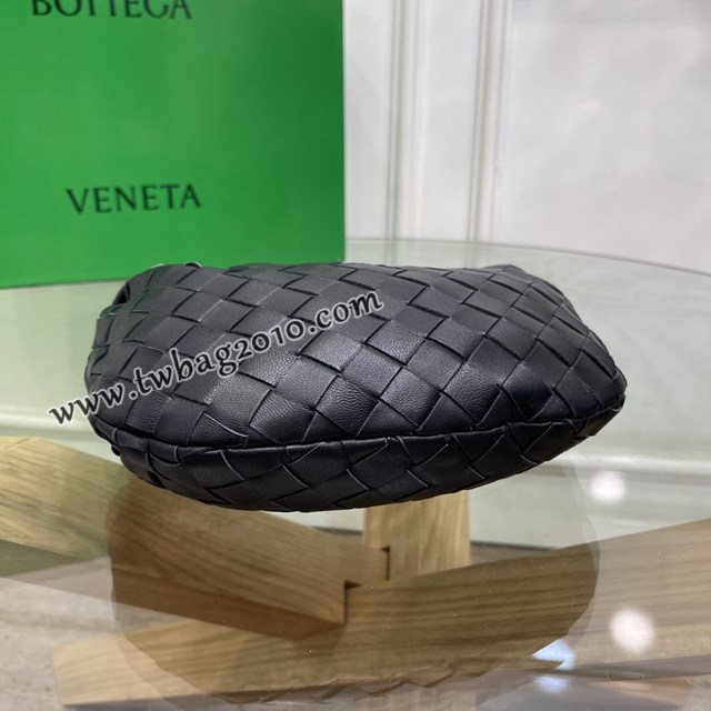 Bottega veneta高端女包 98080小號 寶緹嘉最新編織打結圓形hobo包 BVjodie新版本2代羊皮手工編織手腕包  gxz1373